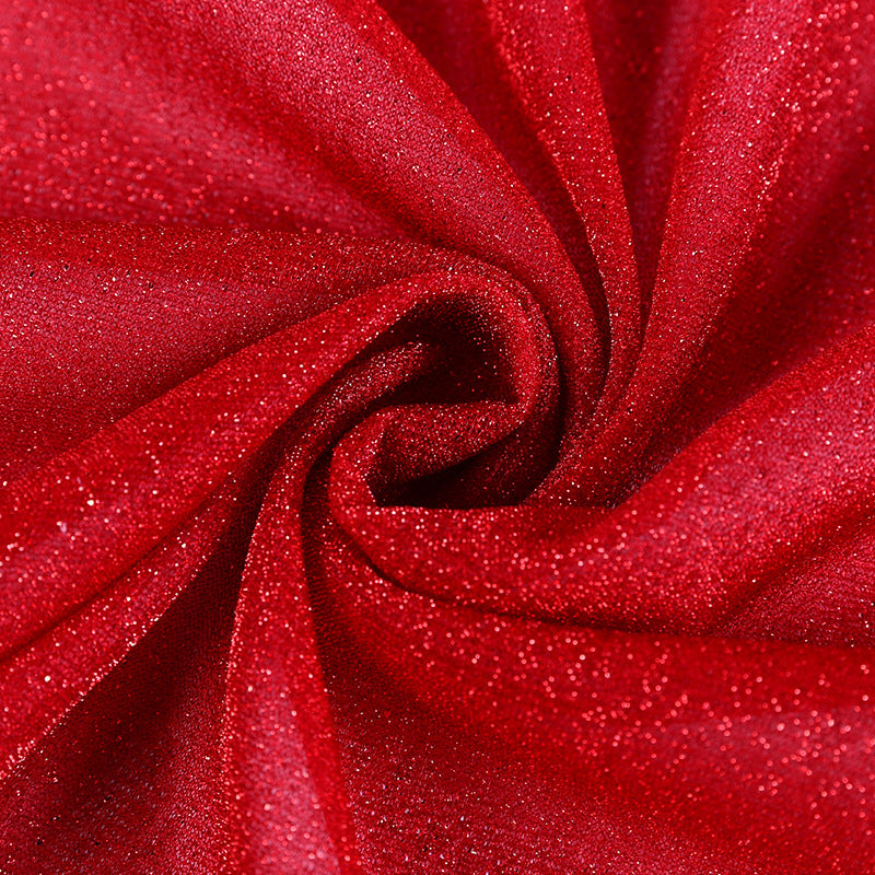 4-Way Stretch Spandex Glittery Fabric