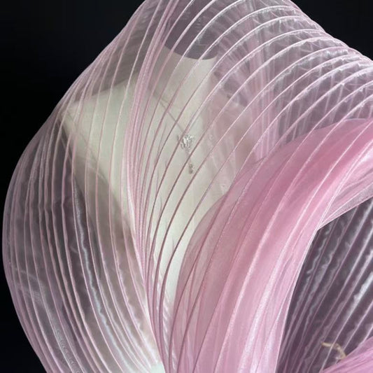 Spiral Fishbone Organza(1 meter)