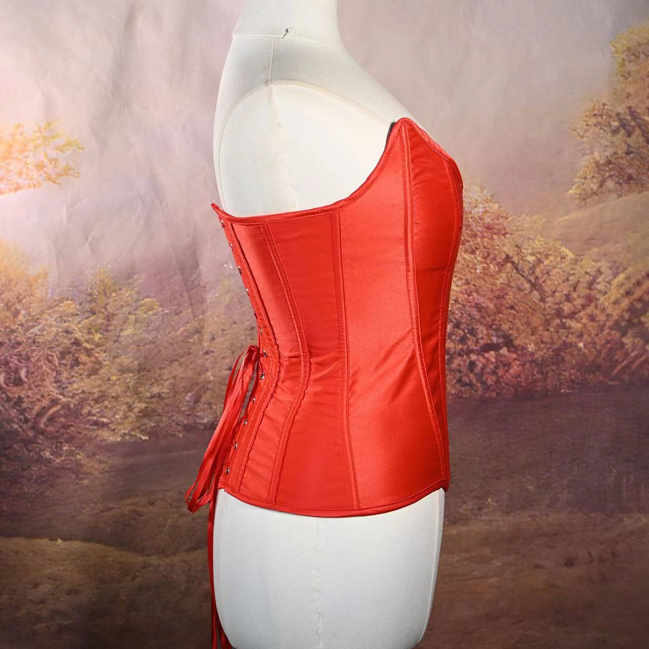 Triangle - Cup Fishbone Corset