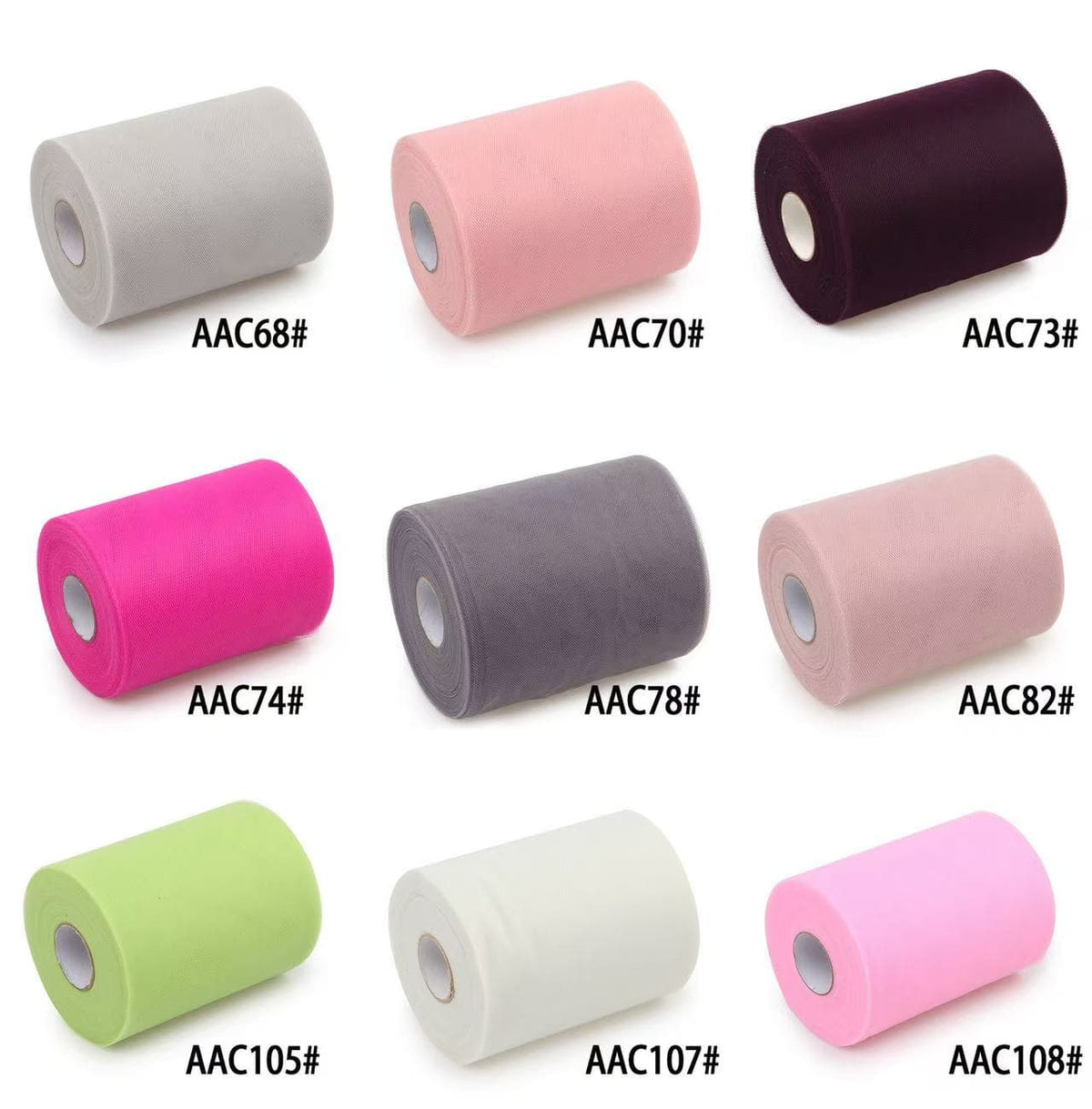 AAC Nylon Tulle Bolt - 100yrds