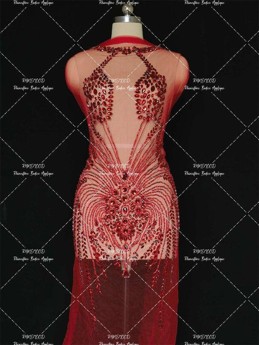 Allure - Rhinestone Bodice Applique