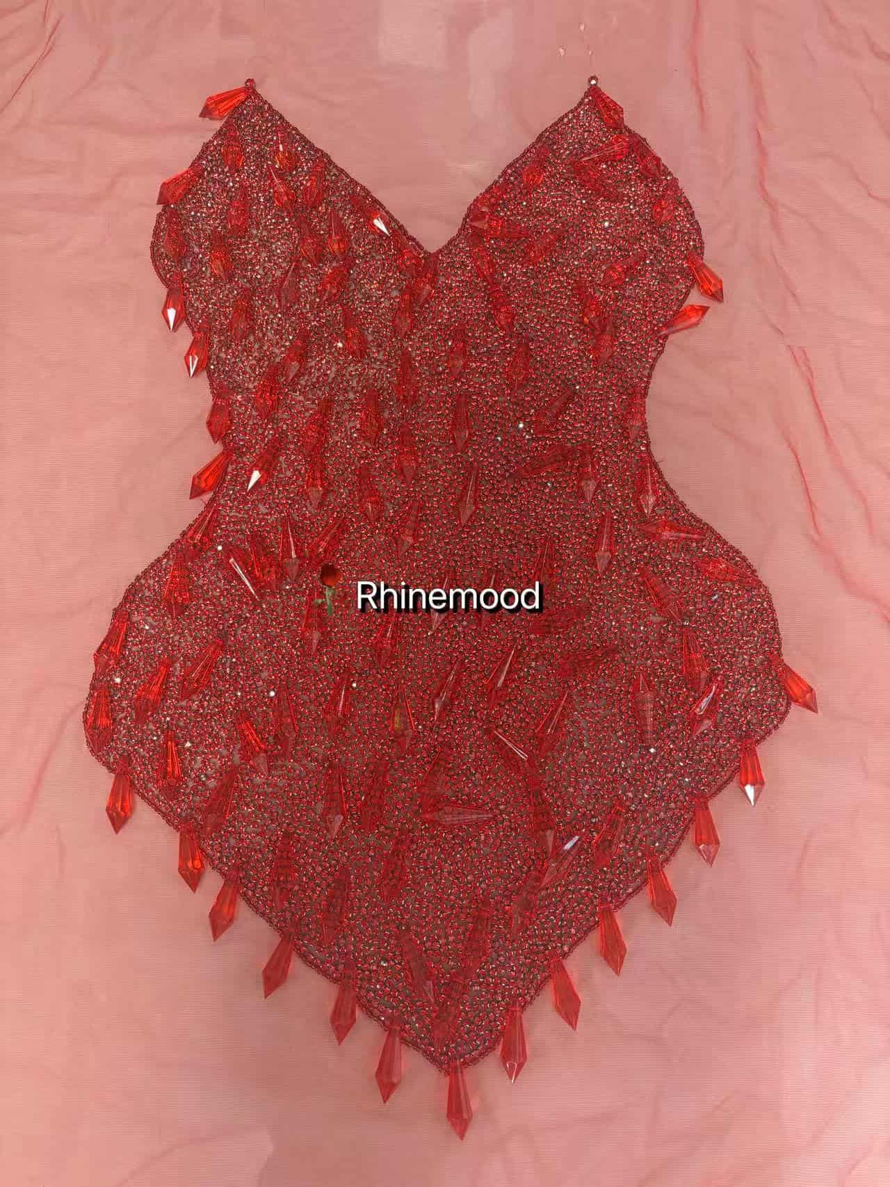 Athena - Rhinestone Bodice Applique