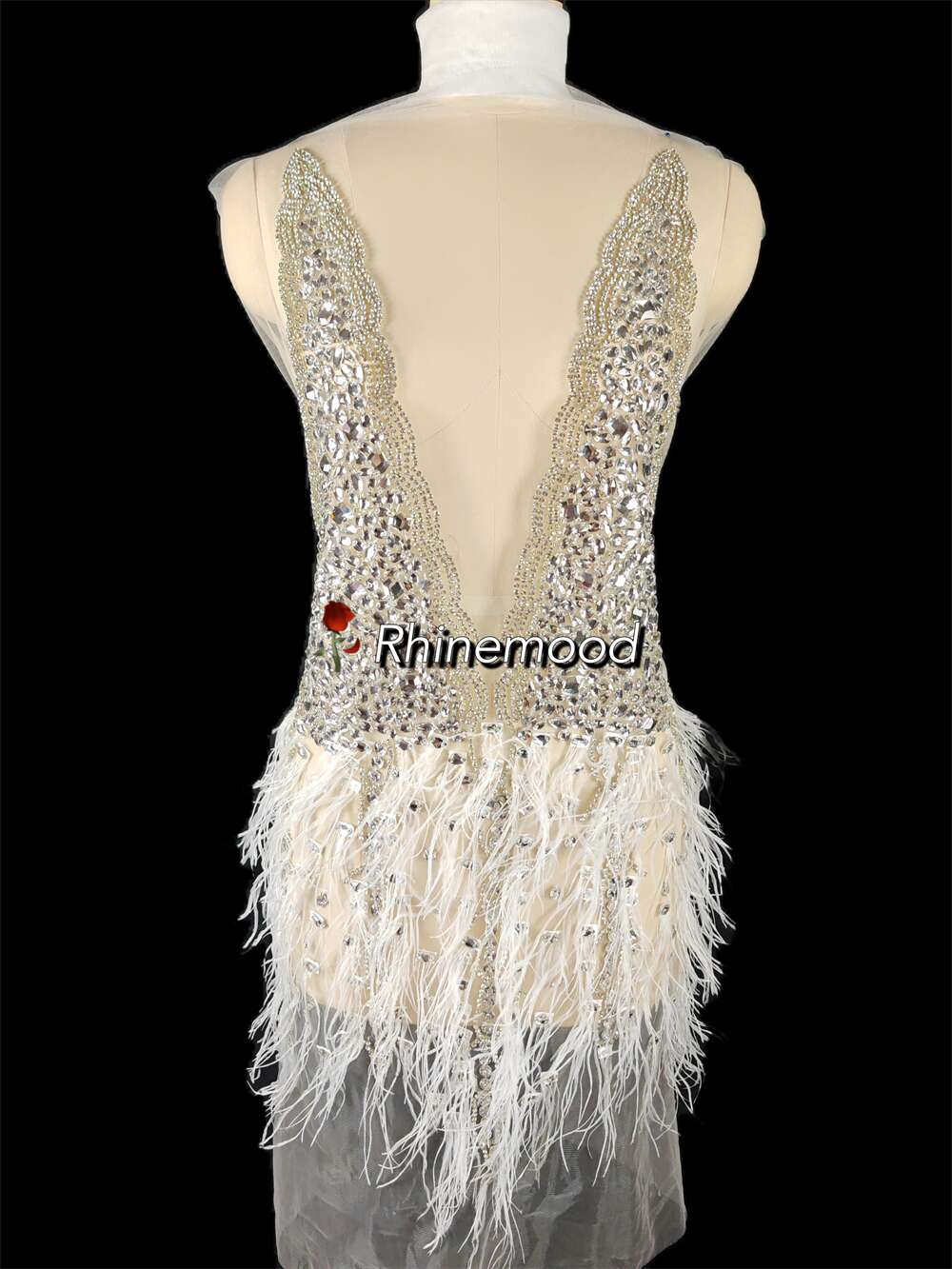 Christina - Rhinestone Bodice Applique