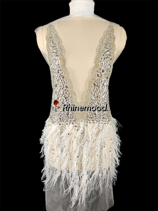 Christina - Rhinestone Bodice Applique