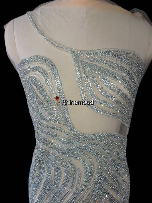 Delia - Rhinestone Bodice Applique
