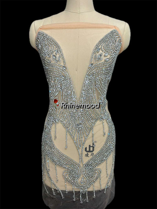 Ellie - Rhinestone Bodice Applique