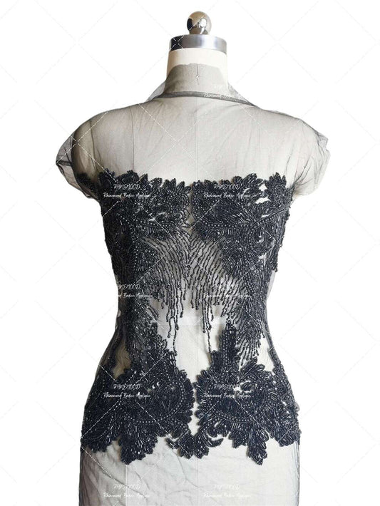 Maya - Rhinestone Bodice Applique