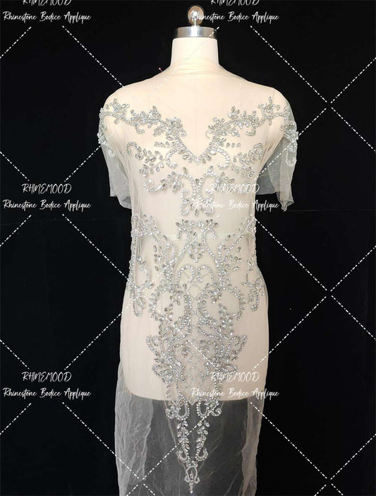 Luminous - Rhinestone Bodice Applique