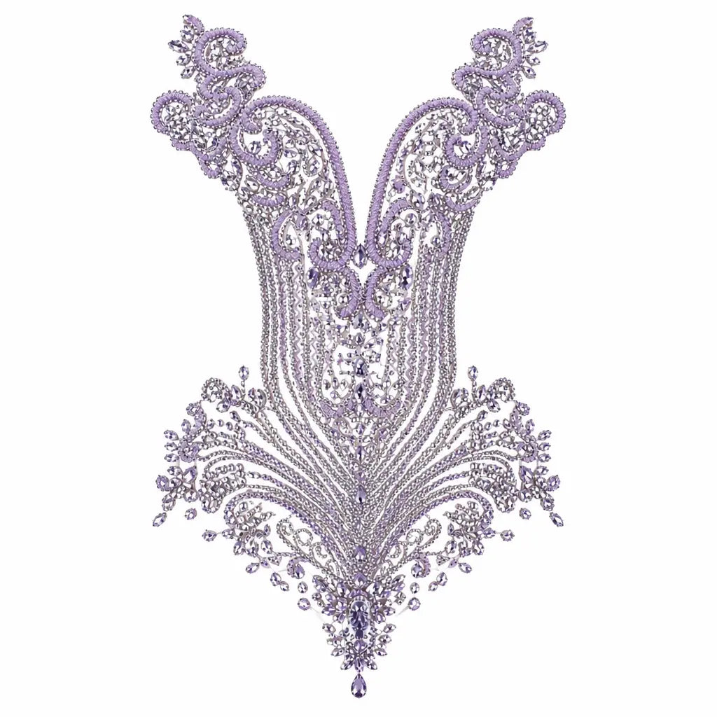 Rosie - Rhinestone Bodice Applique