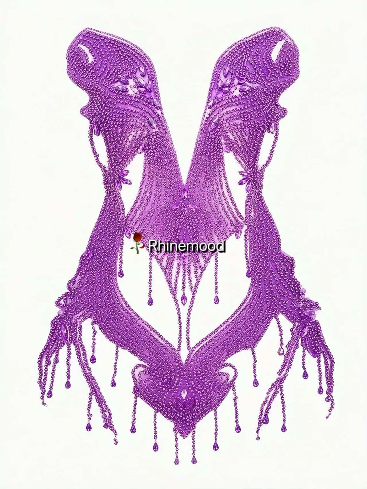 Serena - Rhinestone Bodice Applique