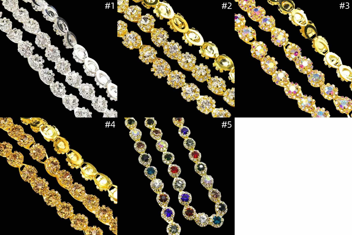 Rhinestone trim - T05