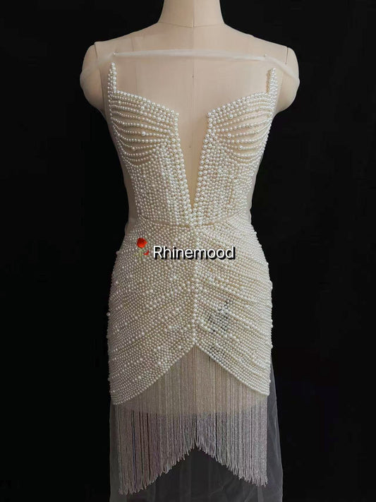 Vera - Beaded Bodice Applique