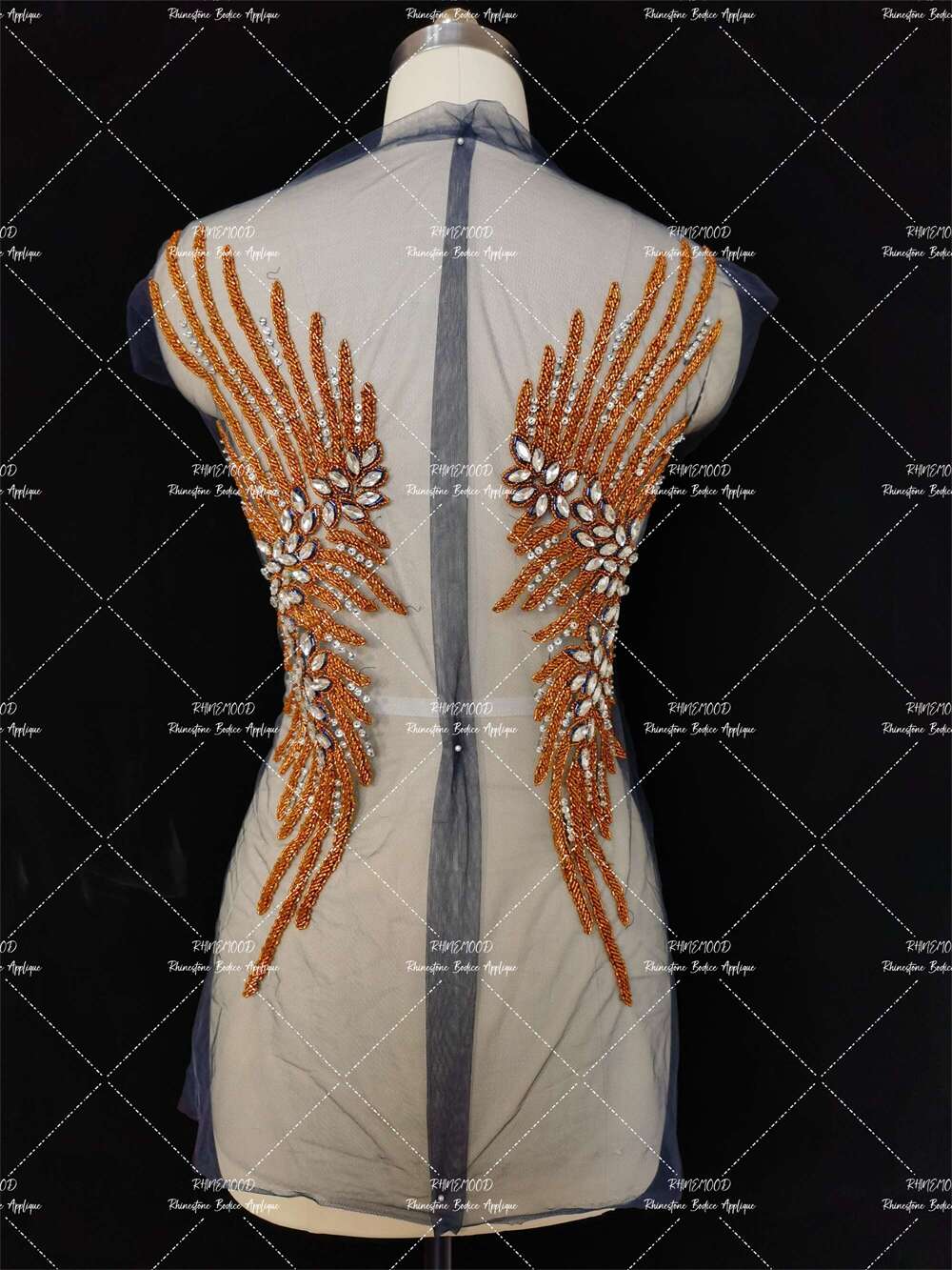 Whimsy - Rhinestone Bodice Applique