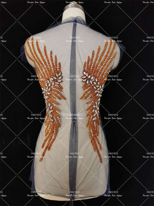 Whimsy - Rhinestone Bodice Applique