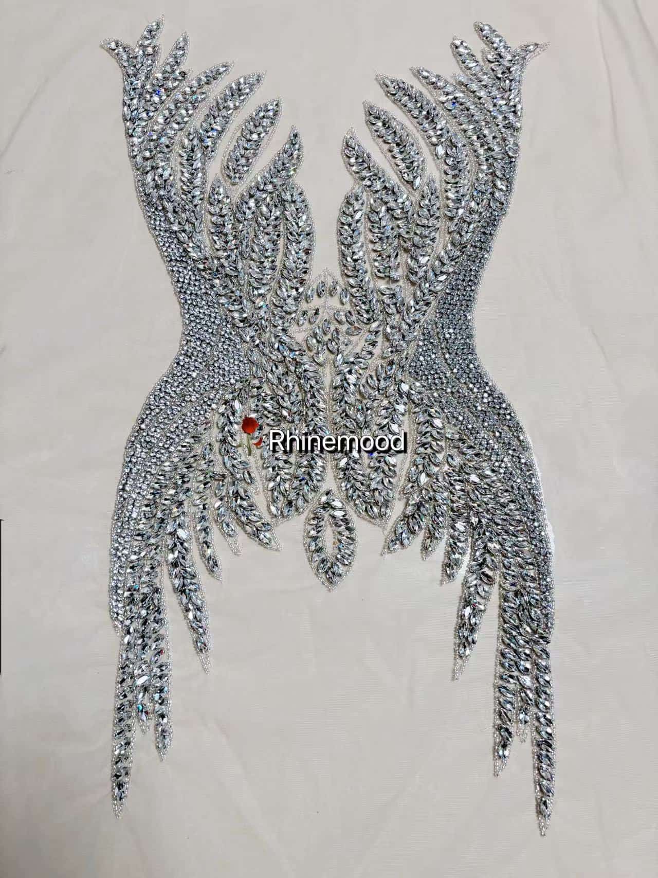 Audrey - Rhinestone Bodice Applique