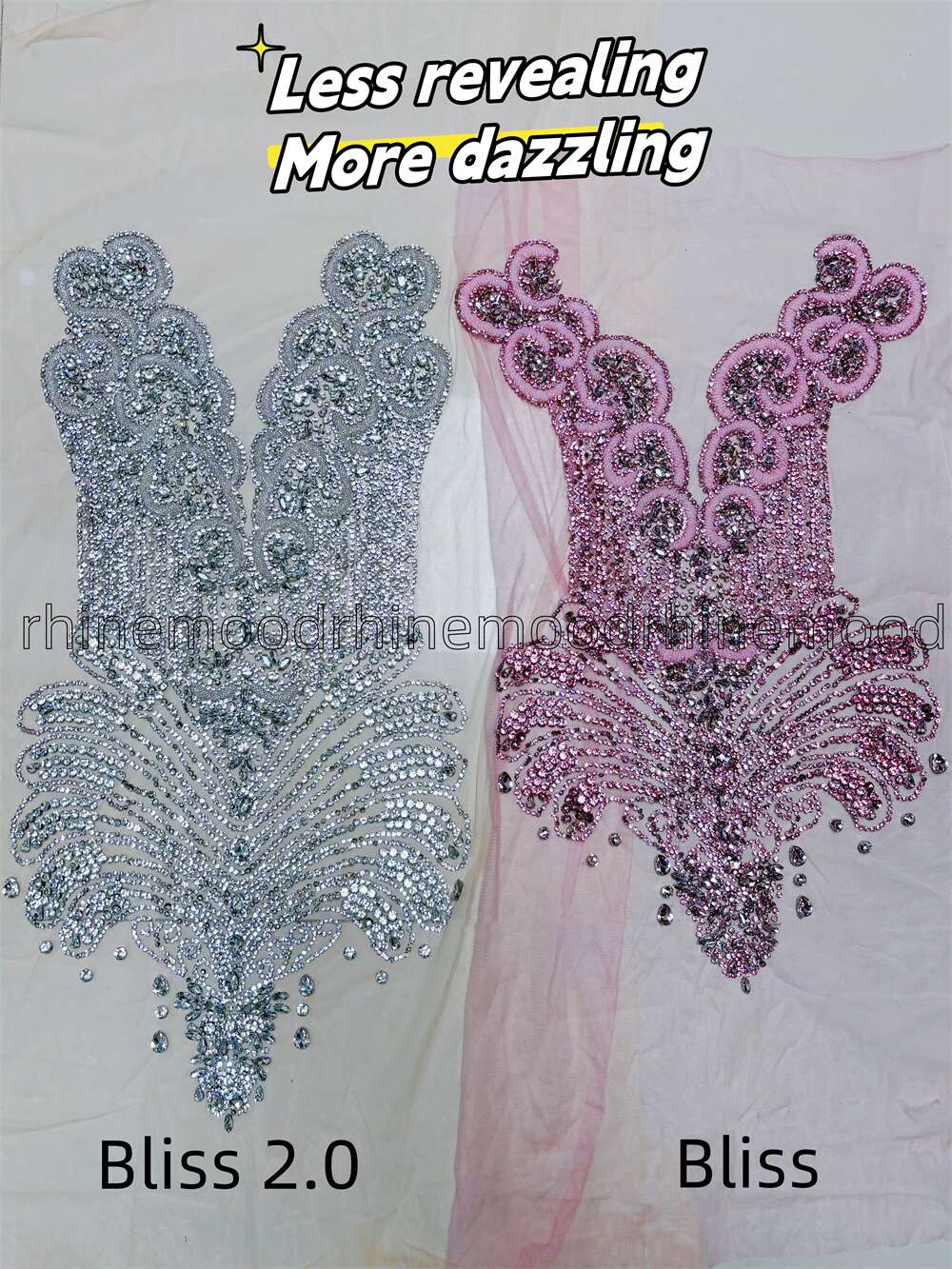 Bliss2.0 - Rhinestone Bodice Applique