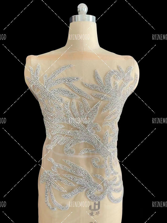 Bonnie - Rhinestone Bodice Applique
