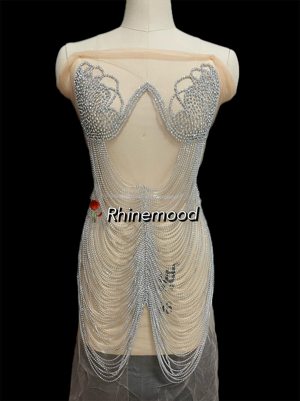 Carmen - Rhinestone Bodice Applique