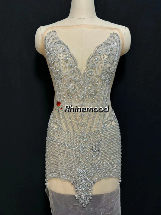 Crush - Rhinestone Bodice Applique