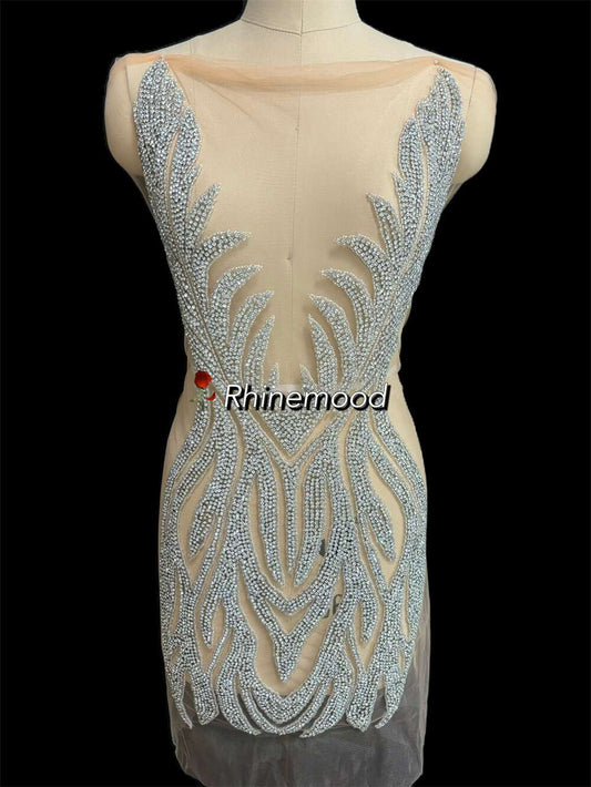 Dazzle - Rhinestone Bodice Applique