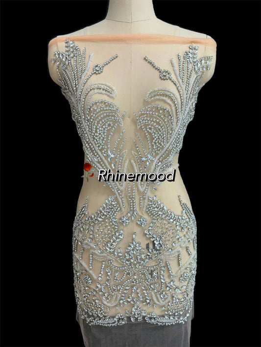 Divine - Rhinestone Bodice Applique