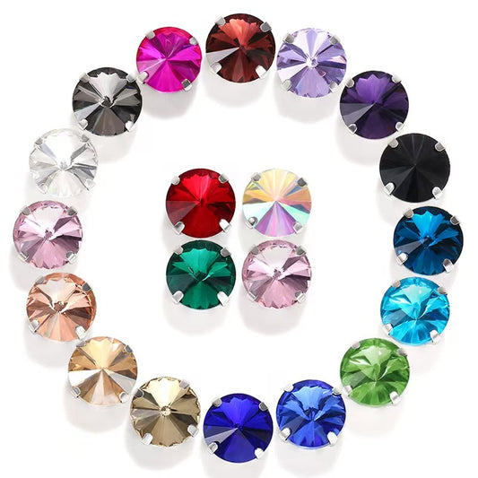 Round Sew-on Rhinestones(50pcs)