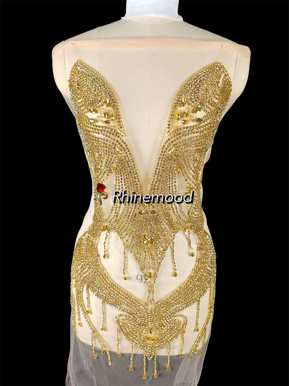 Ellie - Rhinestone Bodice Applique