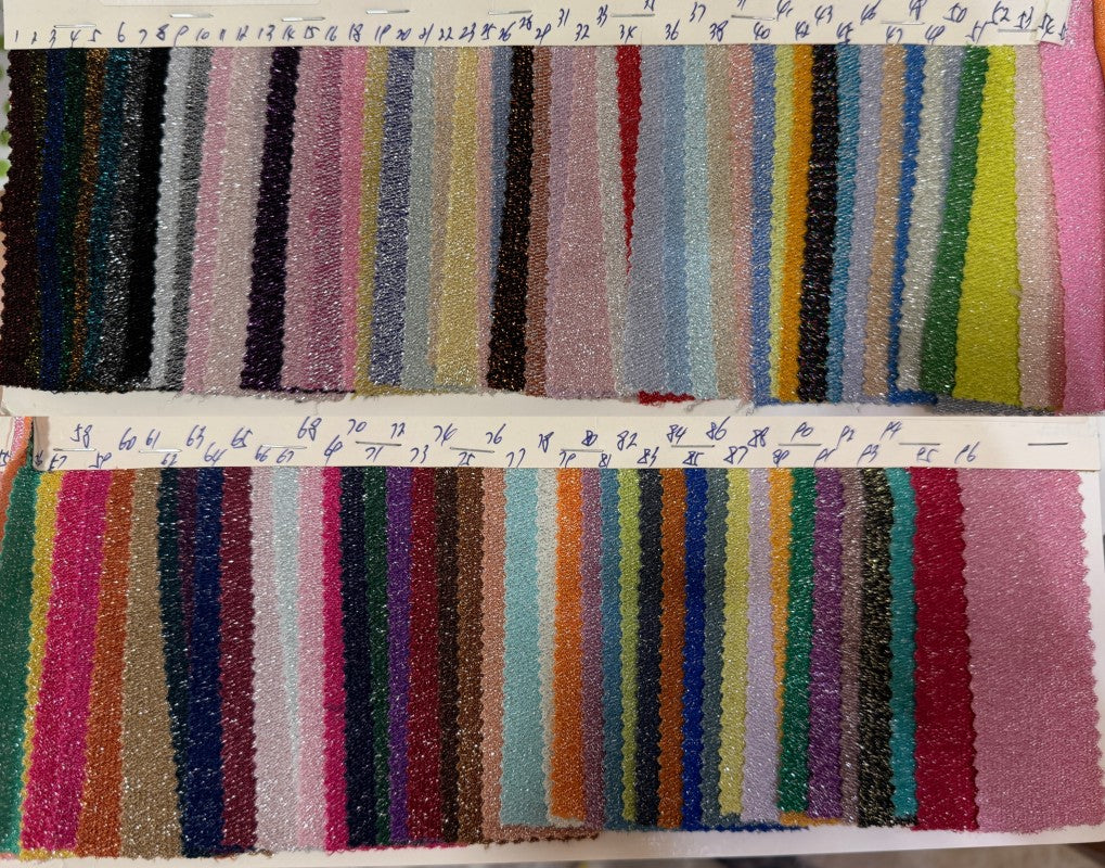 4-Way Stretch Spandex Glittery Fabric
