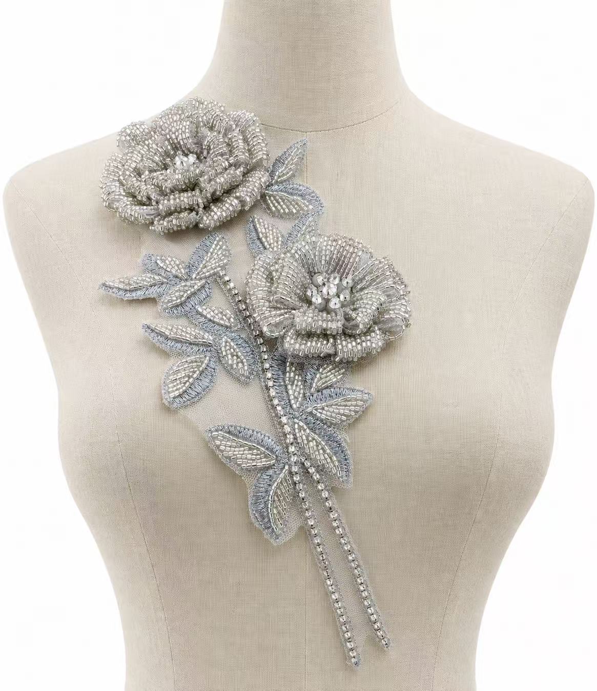 Flora - Rhinestone Applique