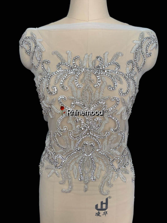 Glaze - Rhinestone Bodice Applique