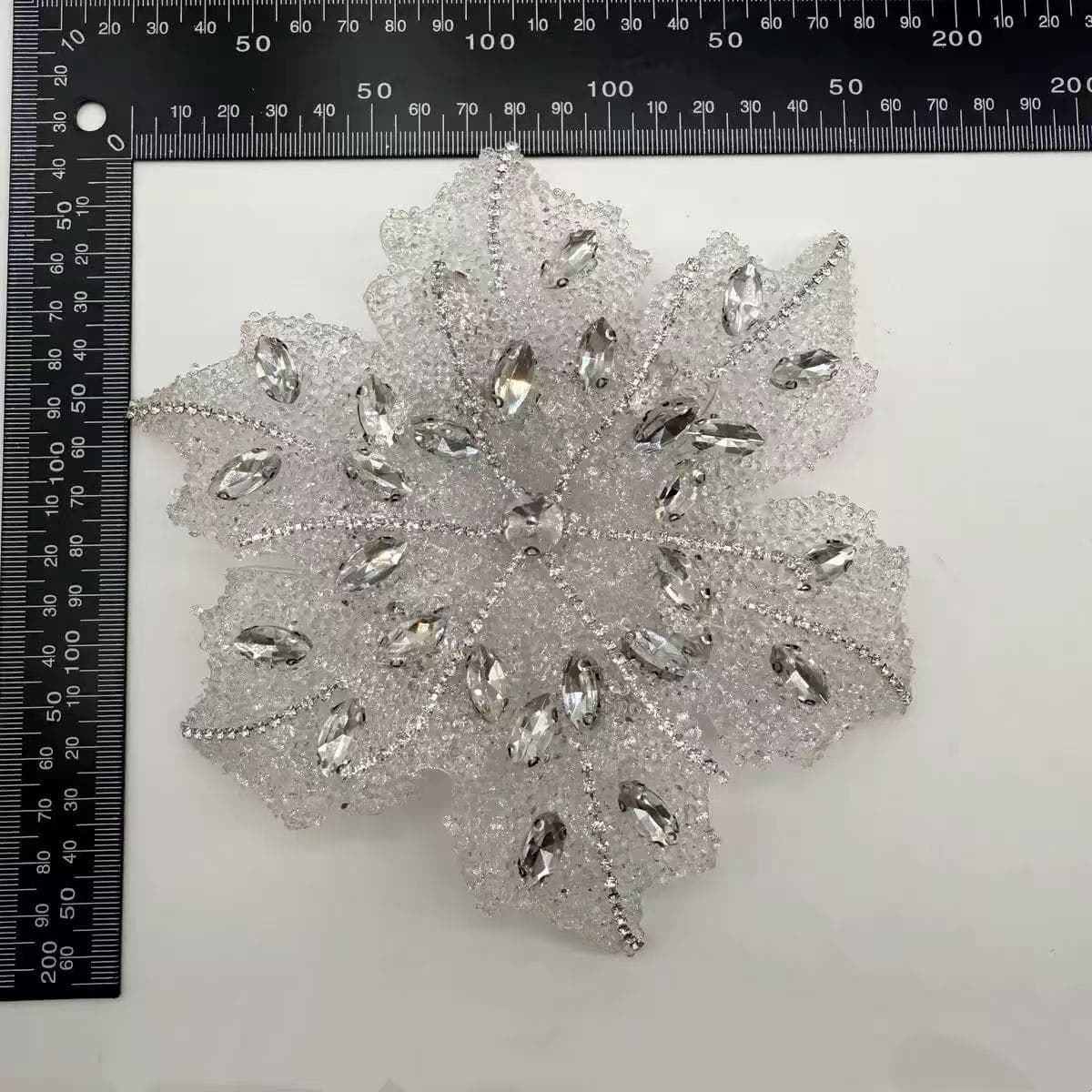 Rhinestone Flower Patch - H3