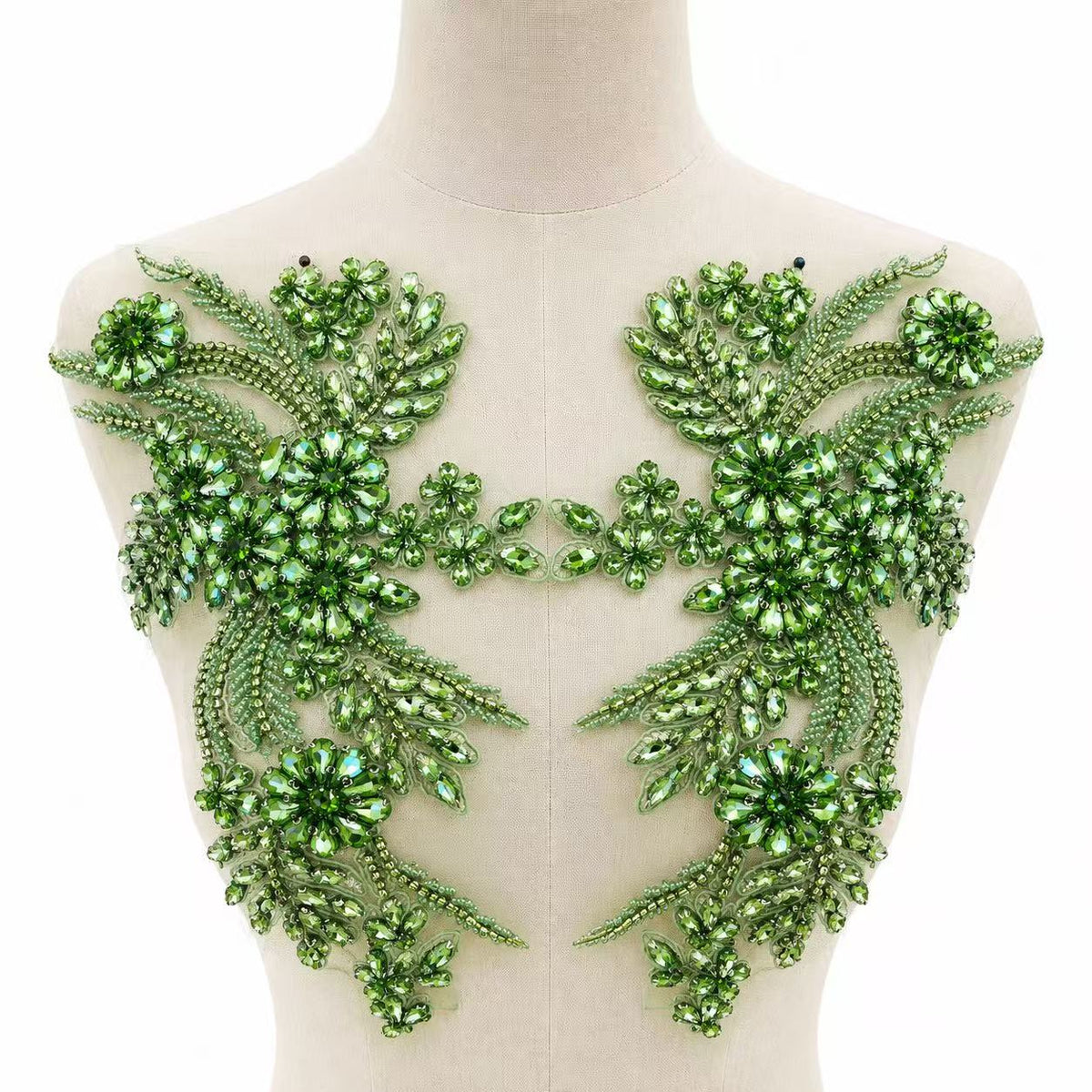 Isla - Rhinestone Applique（Pair）