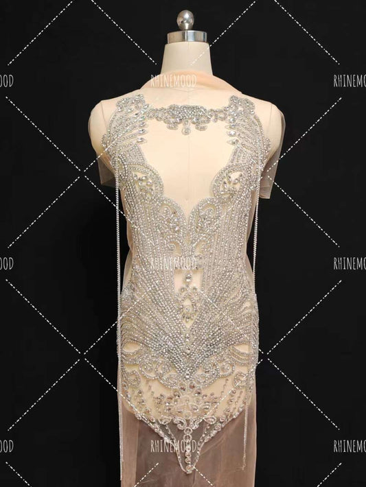 Ivy - Rhinestone Bodice Applique