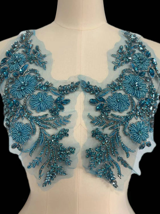Jasmine - Rhinestone Applique