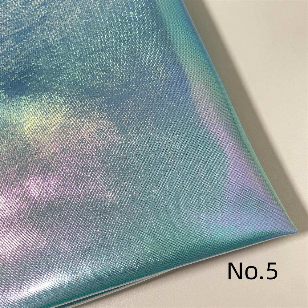 Stretchy Spandex Laser Metallic Fabric