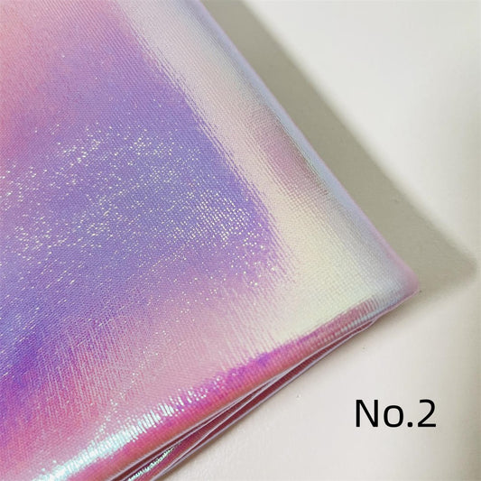 Stretchy Spandex Laser Metallic Fabric