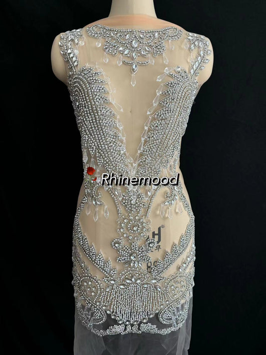 Mariana - Rhinestone Bodice Applique