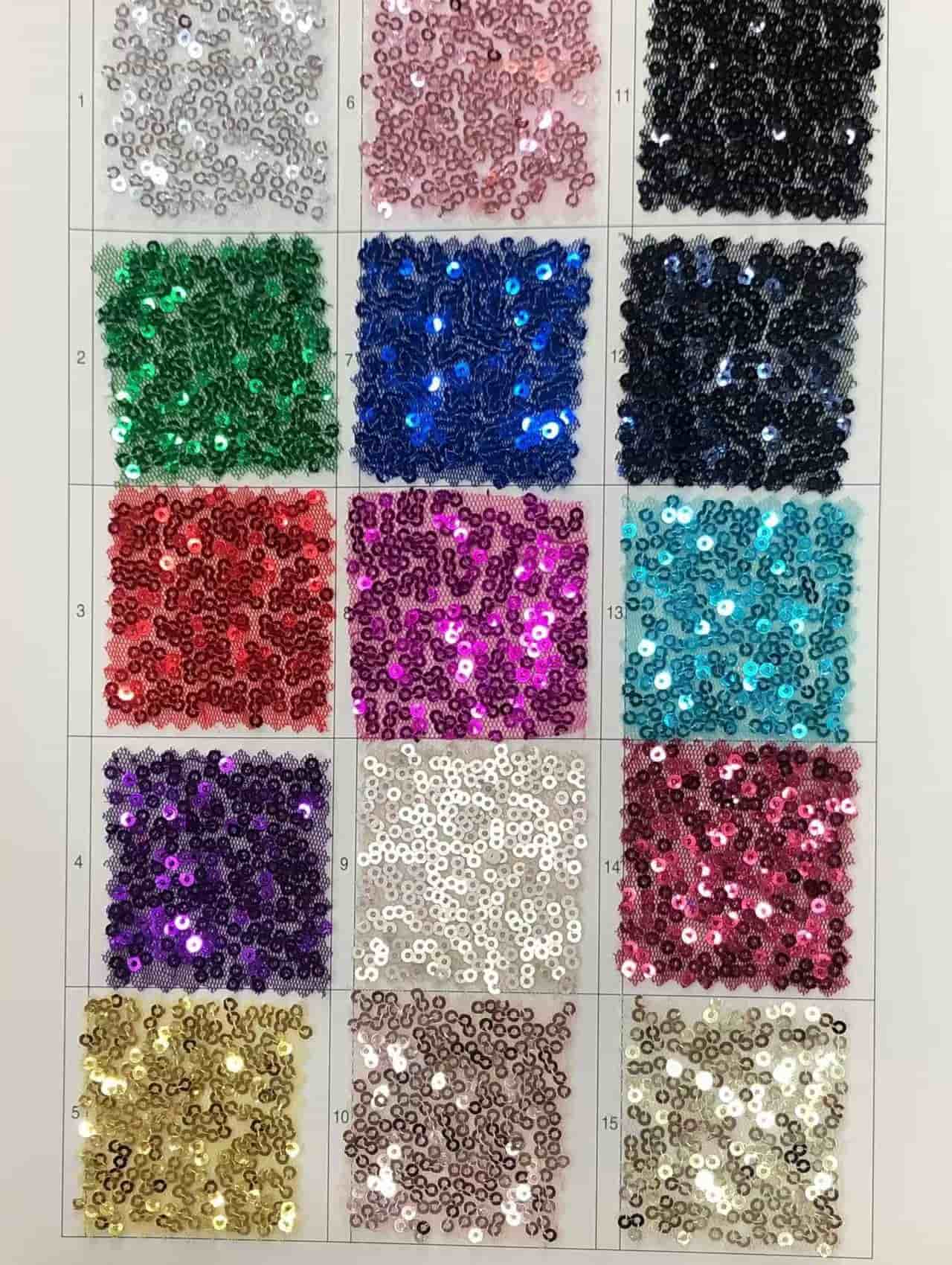 Non-Stretch Sequin Fabric