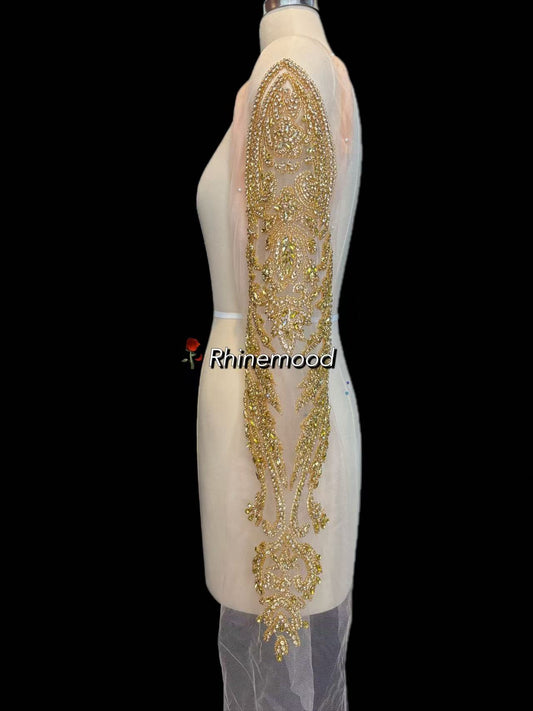 Opal - Rhinestone Sleeves