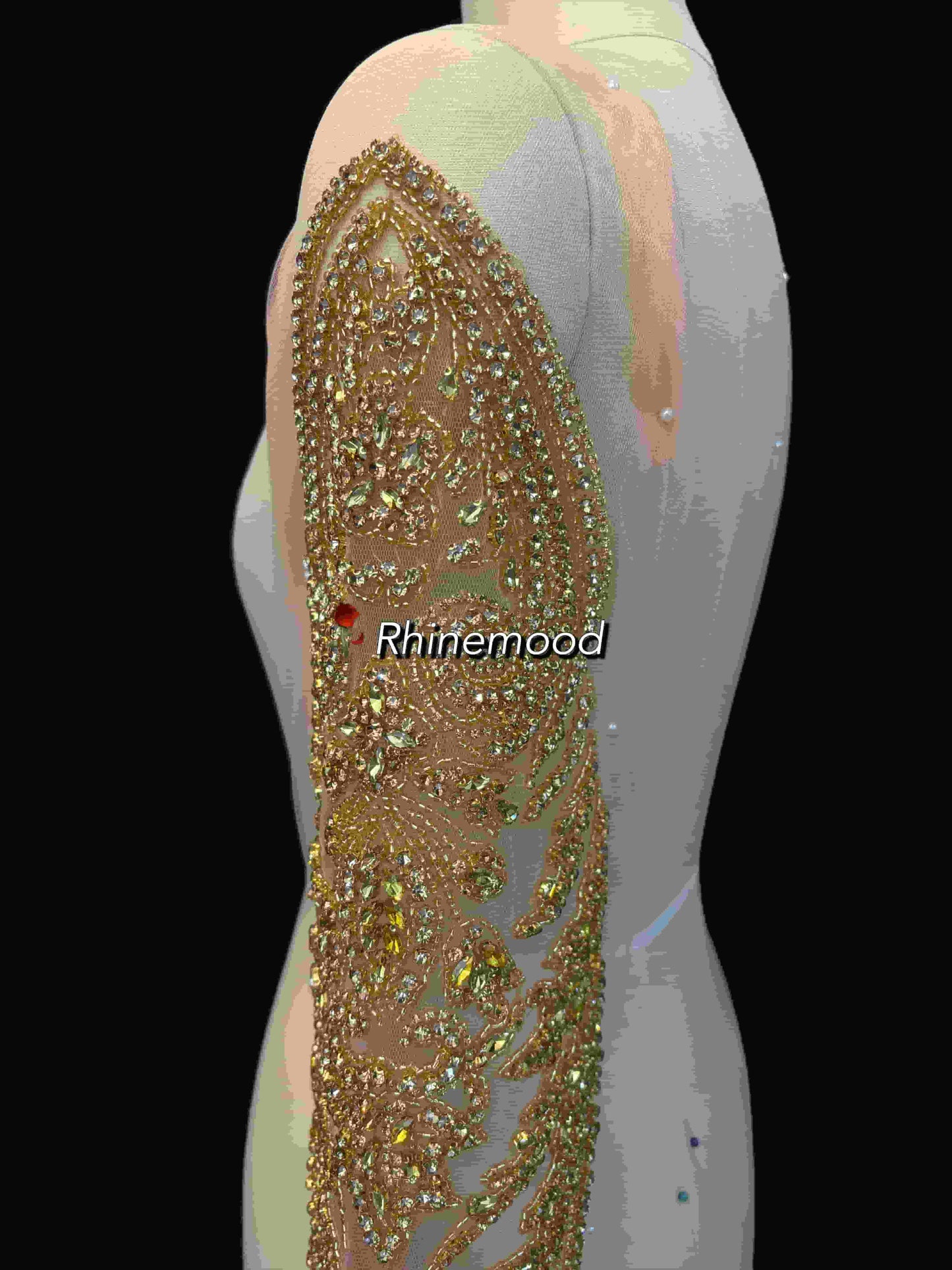 Opal - Rhinestone Sleeves