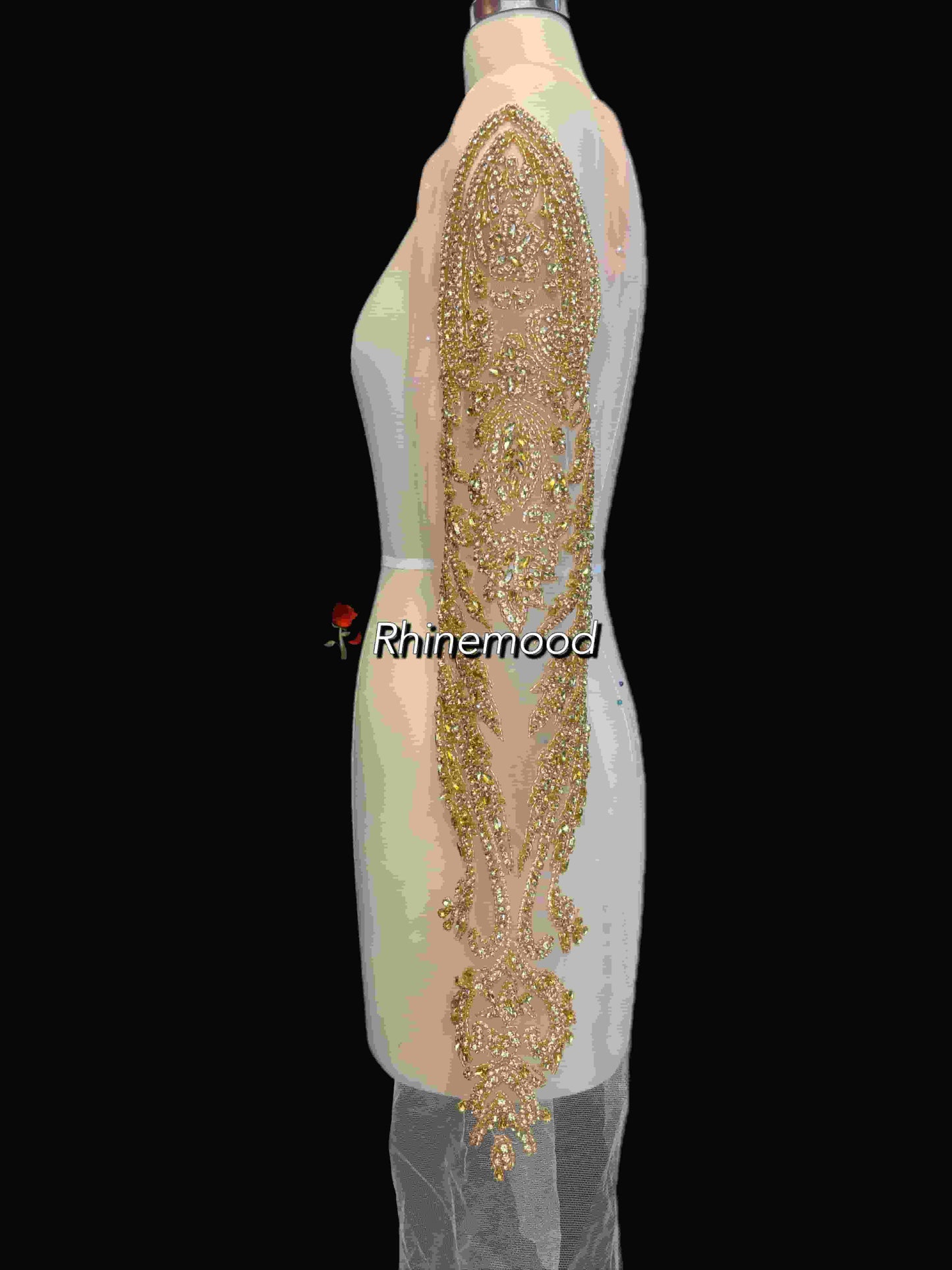 Opal - Rhinestone Sleeves