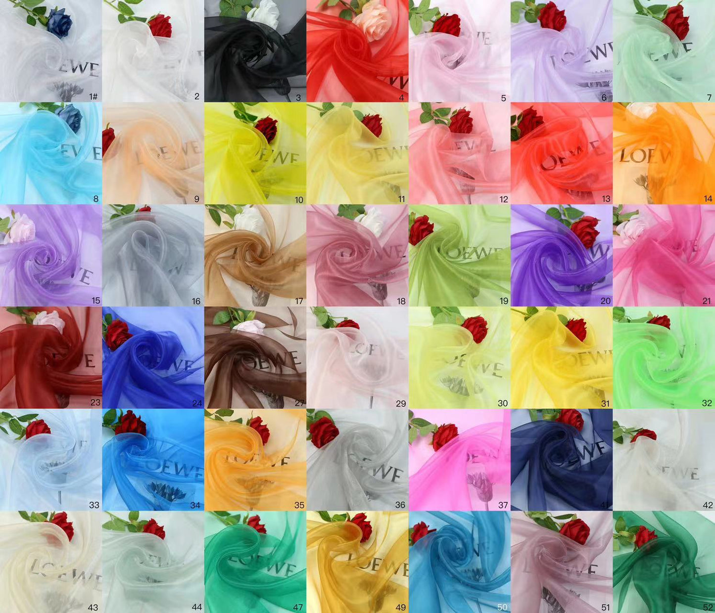 Shiny Organza Fabric