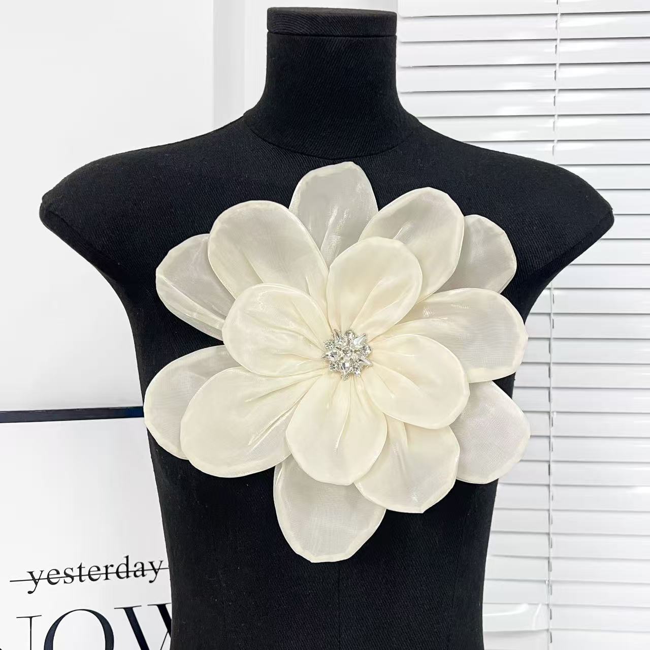 3D Organza Flower