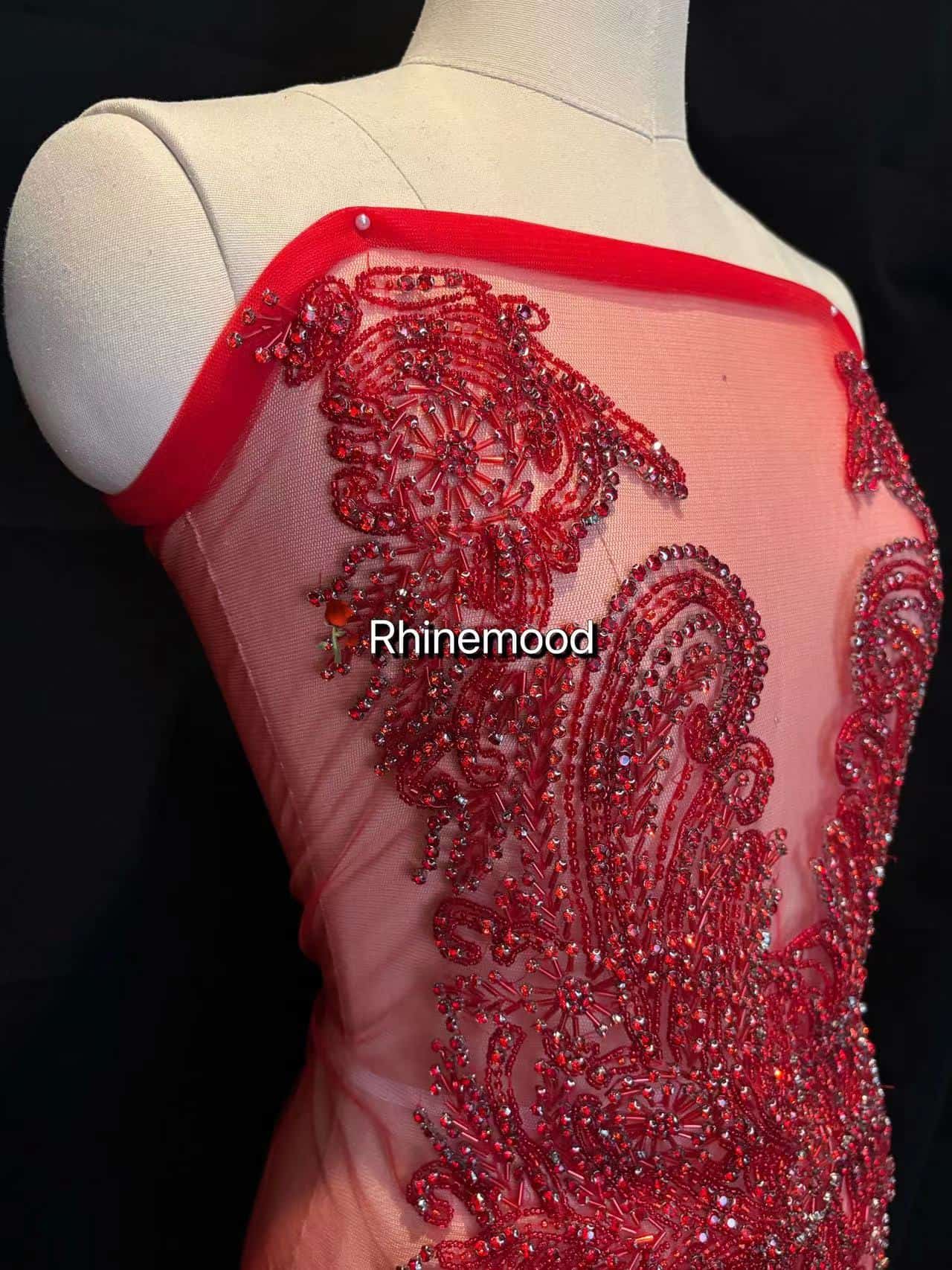 Aurora - Rhinestone Bodice Applique