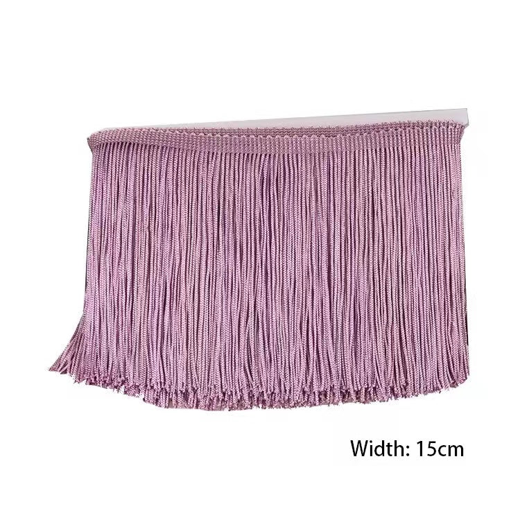 15cm Polyester Fringe - 10 meters