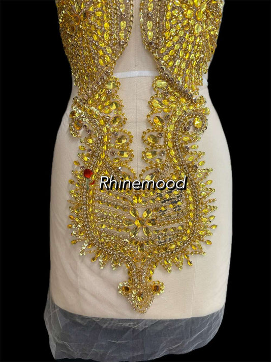 Radiance - Rhinestone Bodice Applique