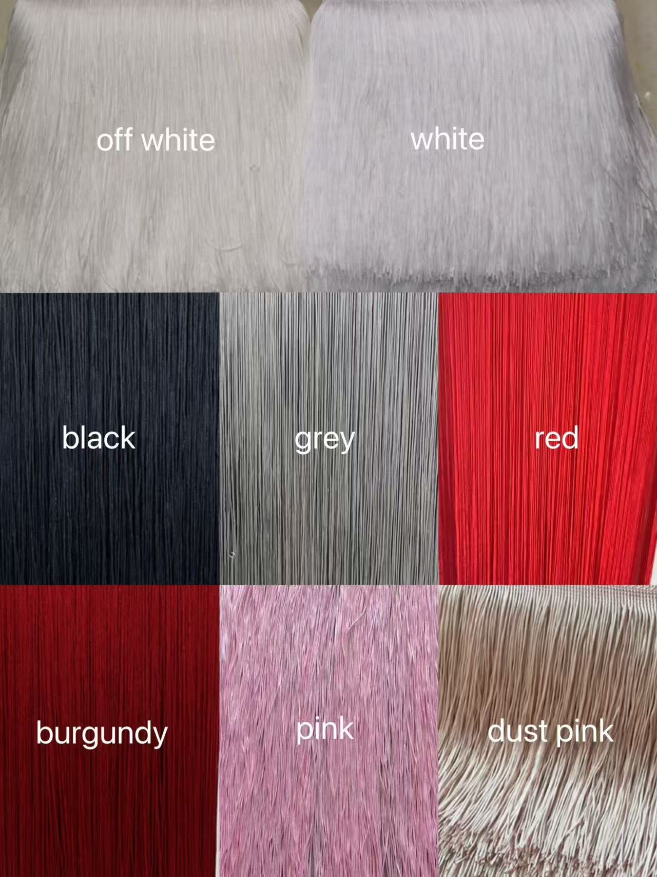 100cm Polyester Fringe