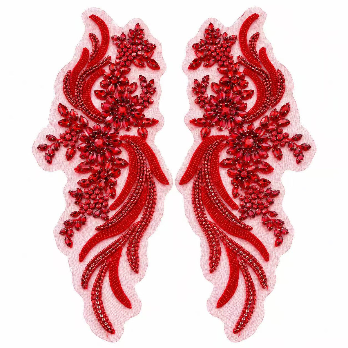 Selina - Rhinestone Applique（Pair）