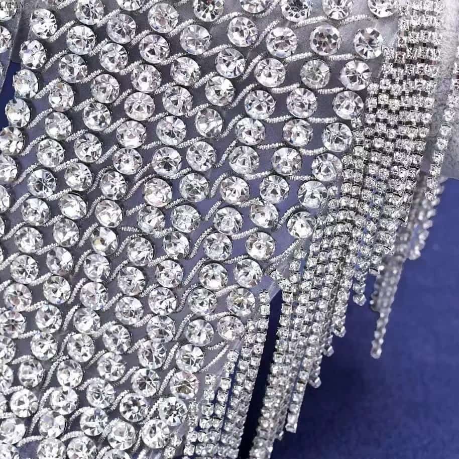 Rhinestone Shoulder Patch - 4