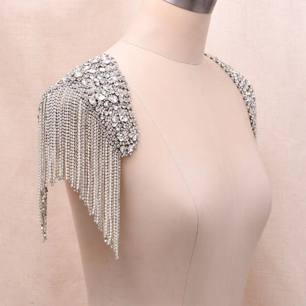 Rhinestone Shoulder Patch - 1